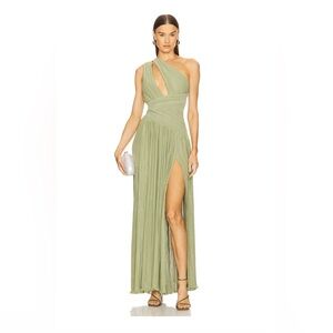 Revolve Sloane Dress in Sage NWT Small